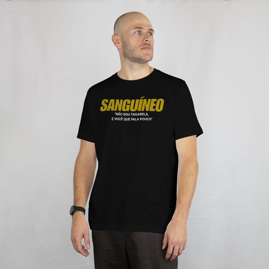 CAMISETA T-SHIRT MASCULINA - SANGUÍNEO - V1