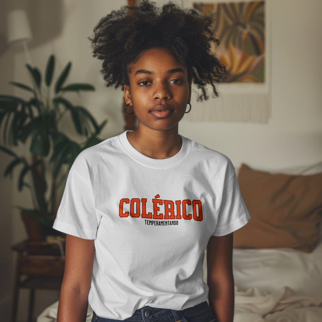 CAMISETA T-SHIRT FEMININA - COLÉRICO COLLEGE