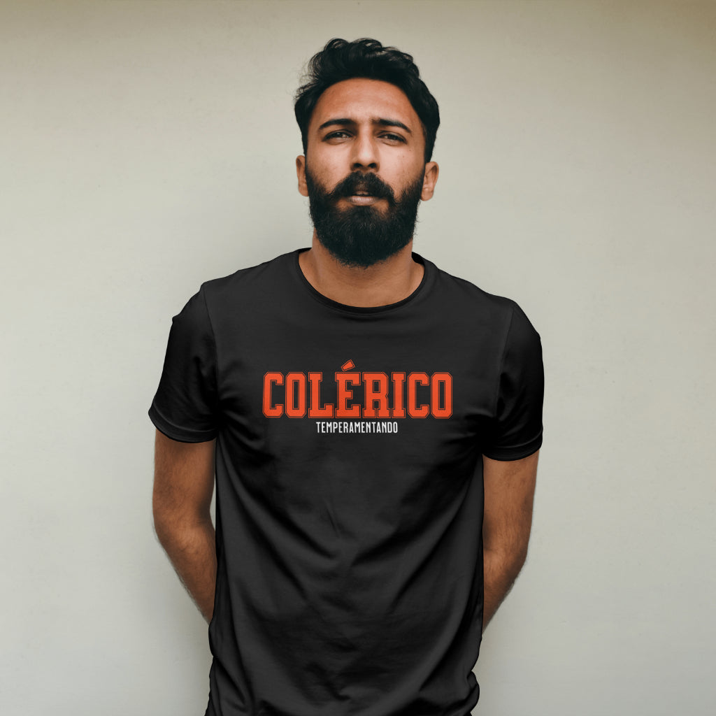 CAMISETA T-SHIRT MASCULINA - COLÉRICO - ESCRITA