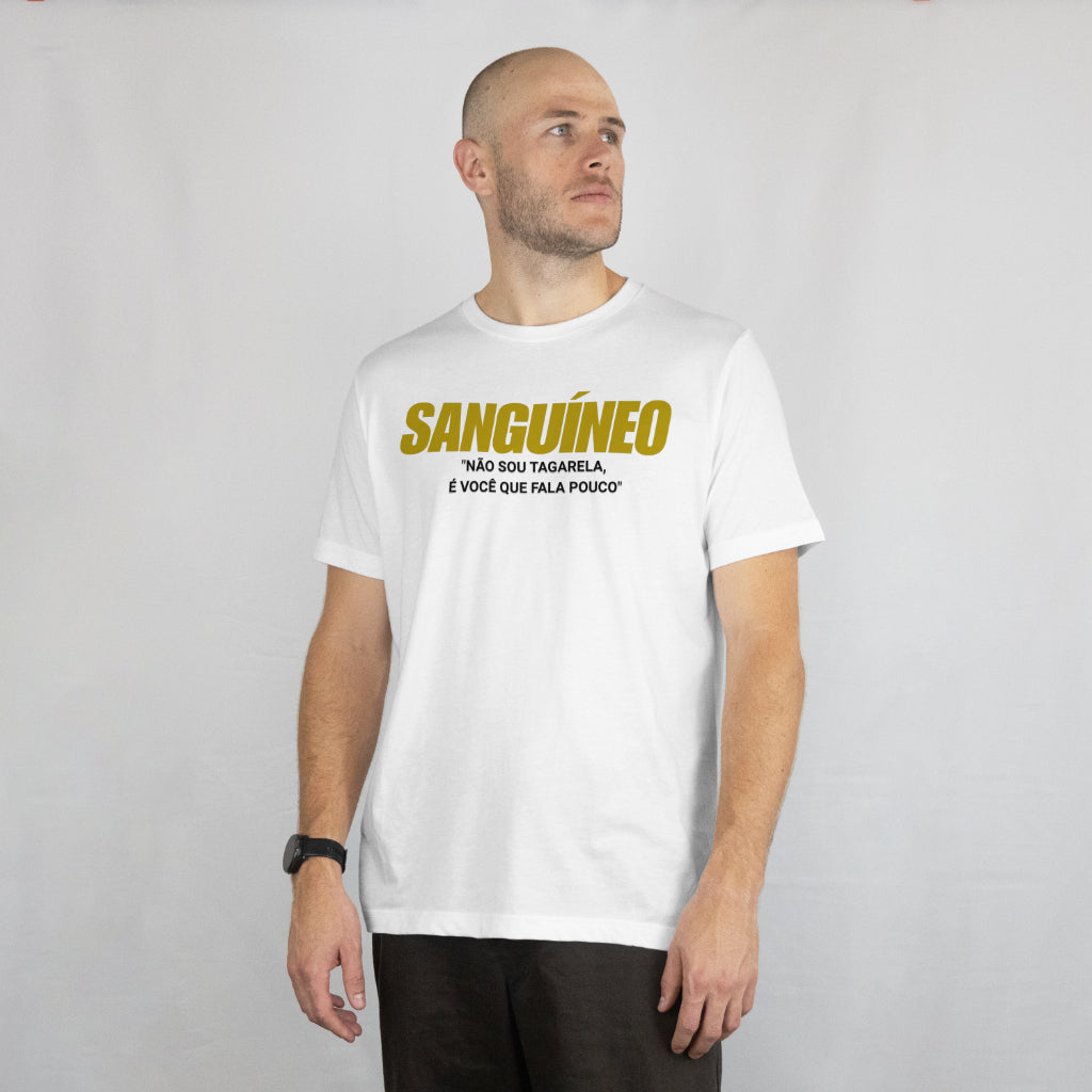 CAMISETA T-SHIRT MASCULINA - SANGUÍNEO - V1