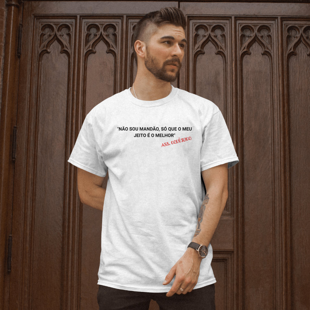 CAMISETA T-SHIRT MASCULINA - COLÉRICO - V2