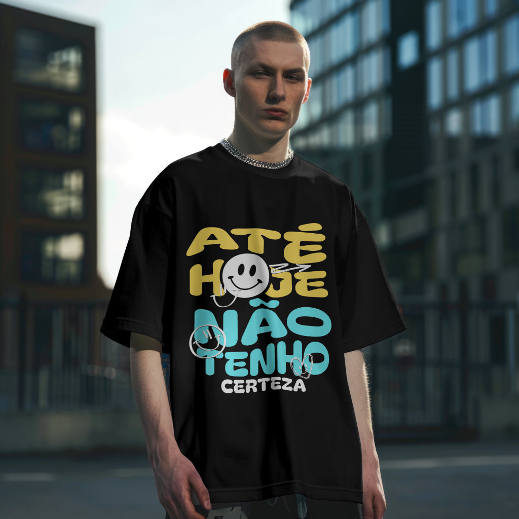 CAMISETA OVERSIZED UNISEX  - FLEUMÁTICO - ESCRITA V3