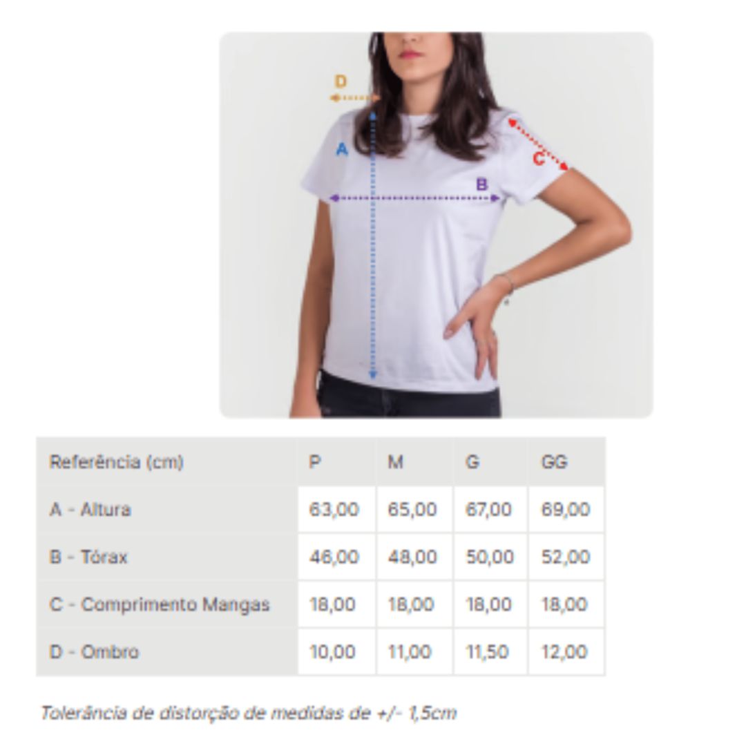 CAMISETA T-SHIRT FEMININA - COLÉRICO - FOGO