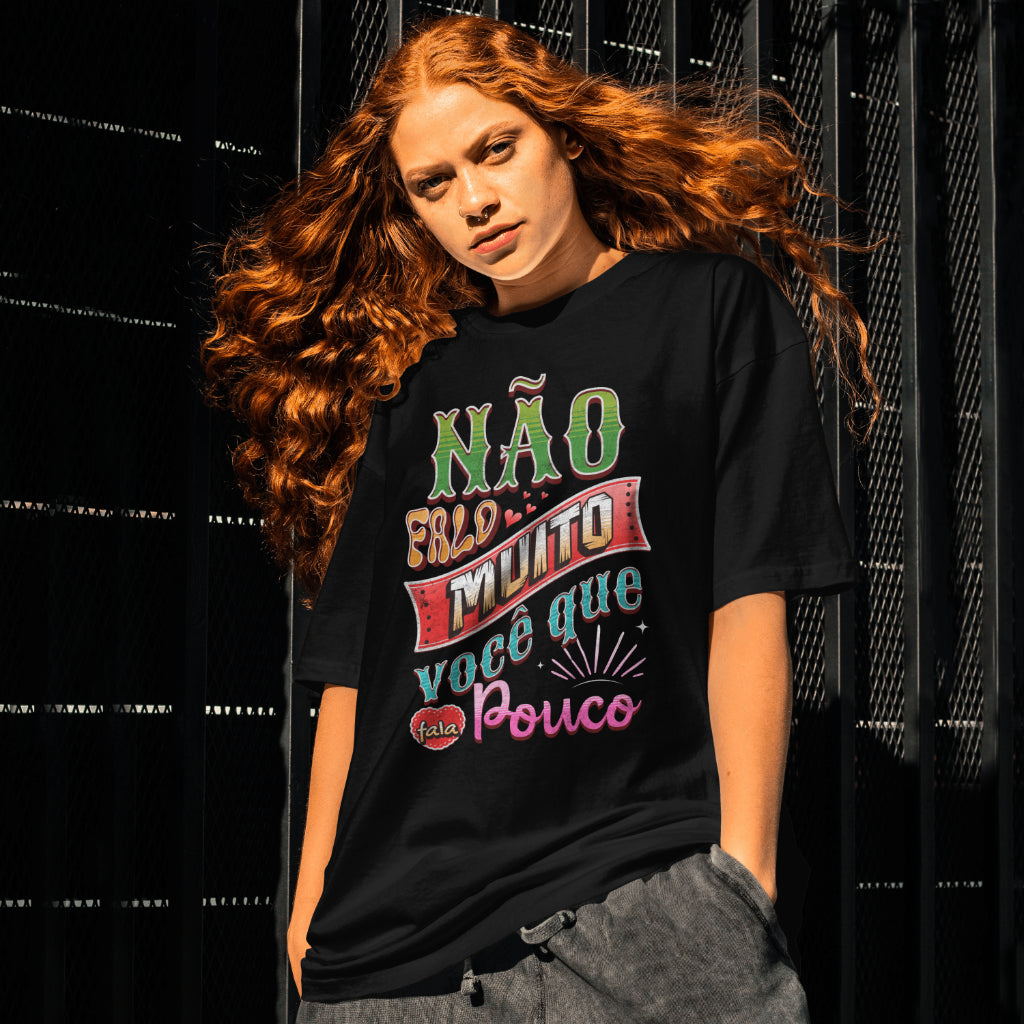 CAMISETA OVERSIZED UNISEX  - SANGUÍNEO - ESCRITA V3